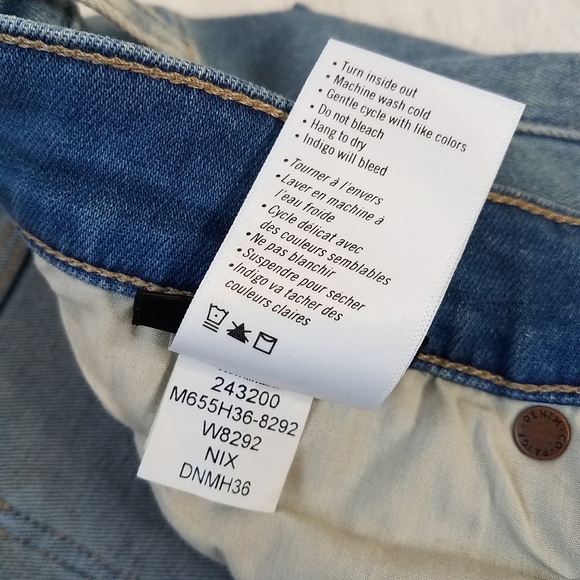 Paige Federal Slim Straight Leg Jeans - Picture 9 of 9